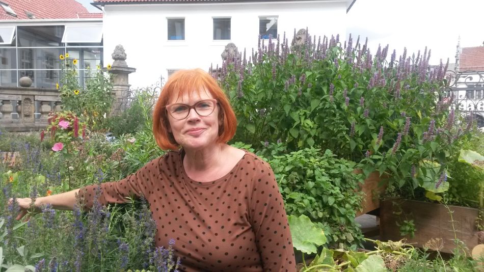Ein Gartengespräch am Tatort Paderborn 2014